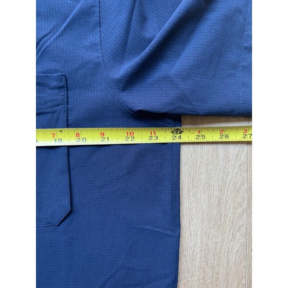 Lululemon Airing Easy Short Sleeve Shirt Mens Large Classic Fit Button Up Preppy - Picture 9 of 10